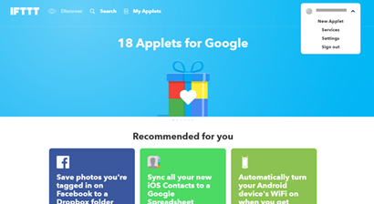 Signing in to IFTTT with Google, Facebook, or Apple – IFTTT Help